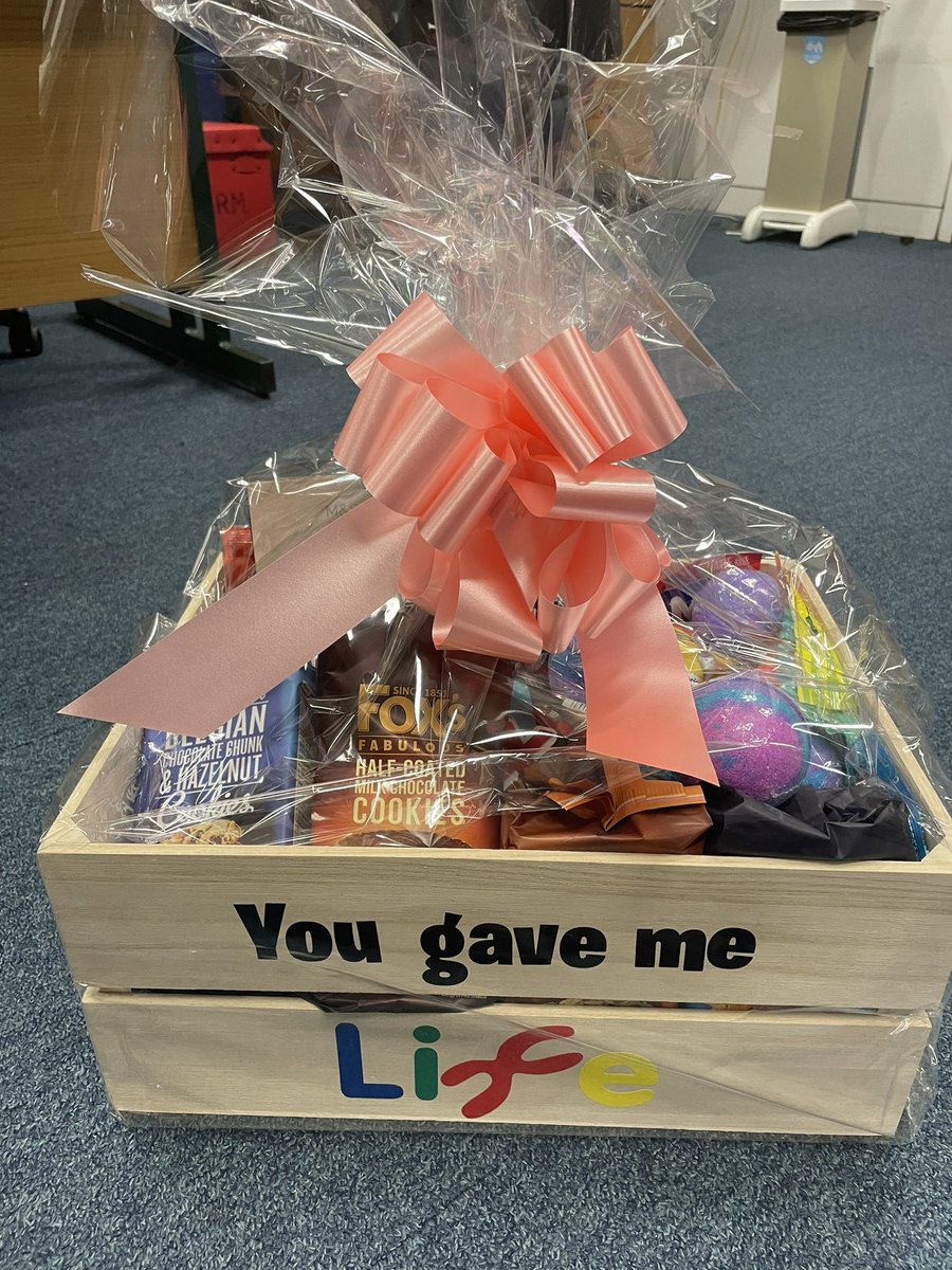 Such a beautiful gift from one of our lovely patients, thank you so much 💙🌈 #yougavemelife