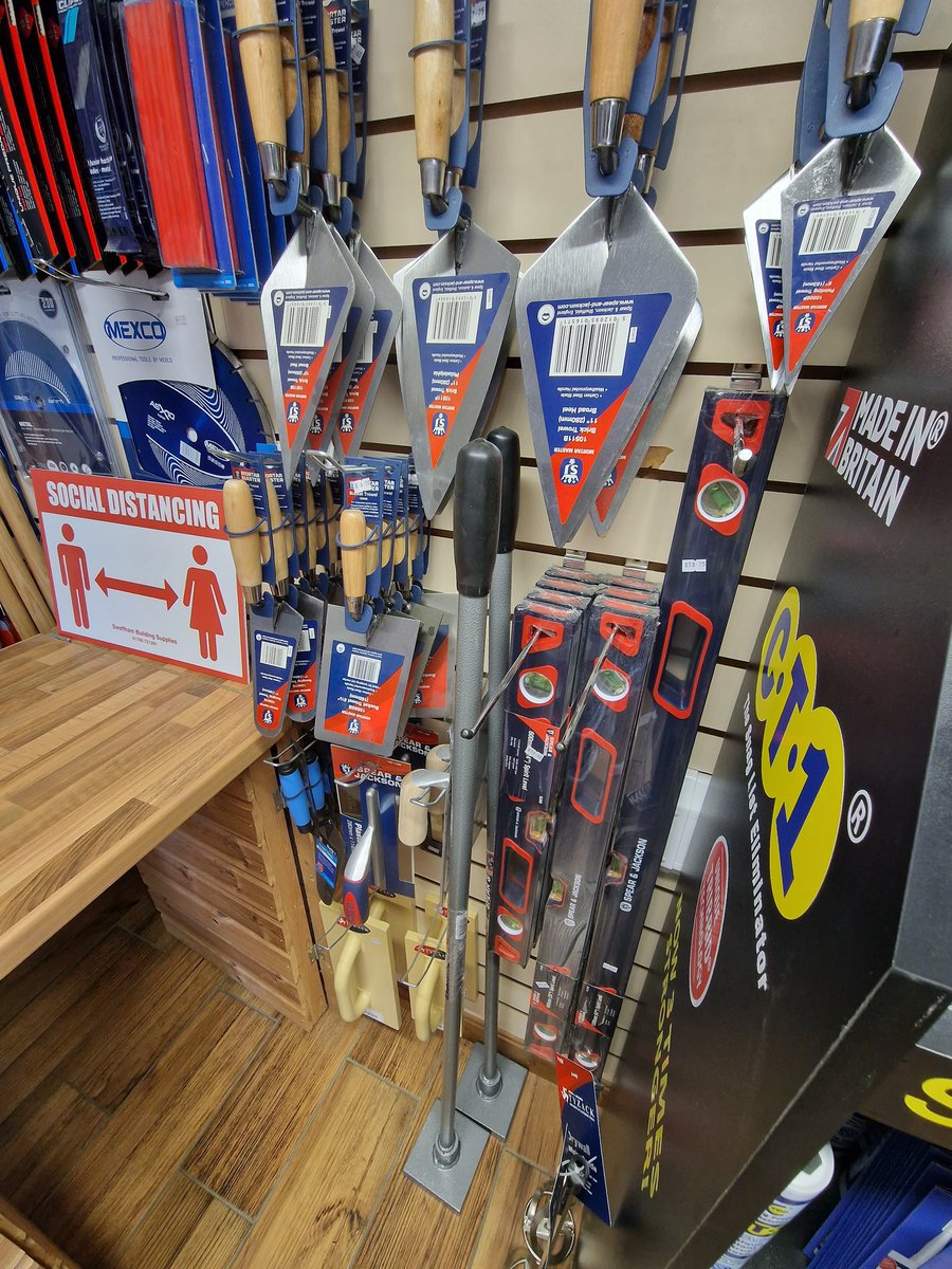 swaffhambs's tweet photo. We've just recieved out latest Spear and Jackson order, so we're back fully stocked of all your favourites, including saws, post hole diggers, tape measures &amp; an assortment of shovels. 

🧱 20 Brocks Road, Swaffham, Norfolk, PE377XG
💻 https://t.co/GCJxSVK9U2
📞 01760 721281 https://t.co/3jGzcvrOWS