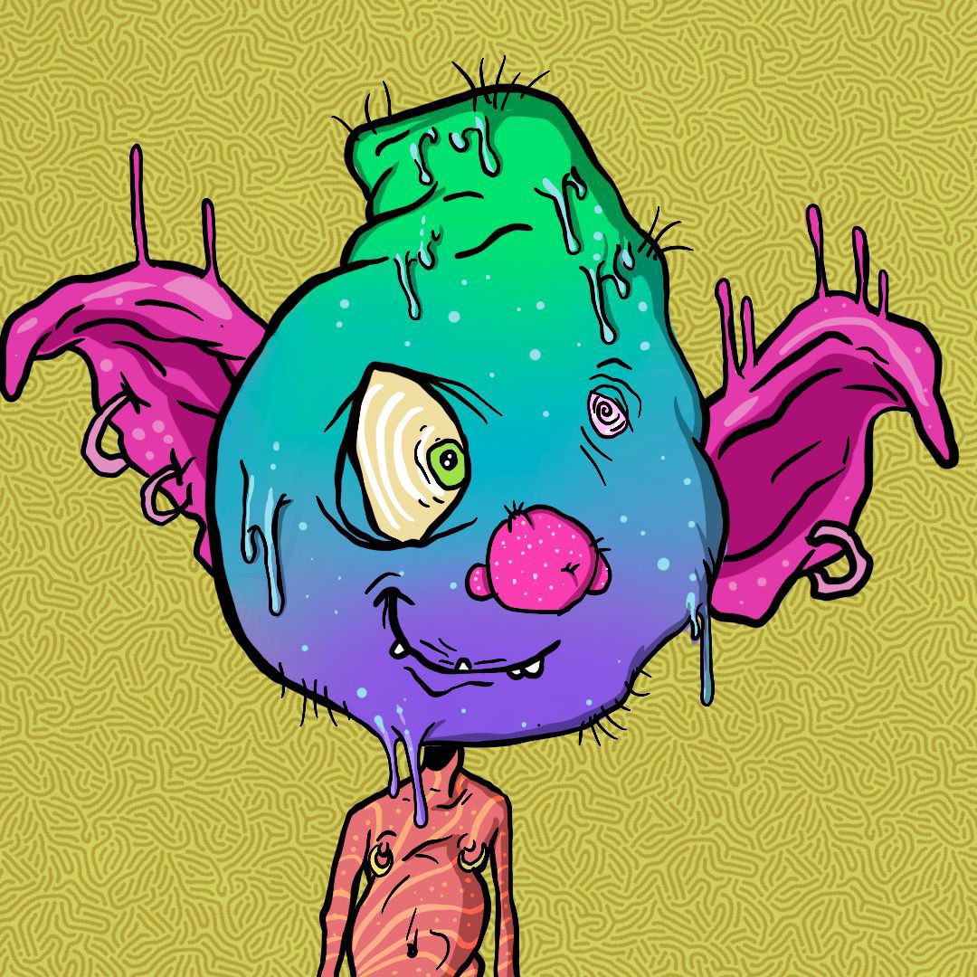 nft_cryptogang's tweet photo. First 500 to interact will participate in the Trippin Goblin NFT giveaway 🎁

Drop your $ETH addres, RT &amp; follow https://t.co/q2t0fyAOXV