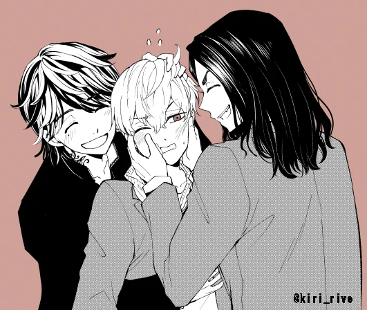 素敵なタグですね…!
一枚異色な絵がありますが、私が推奨(?)している農家パロの三人です😌

#TLをバジトリオでいっぱいにしよう 