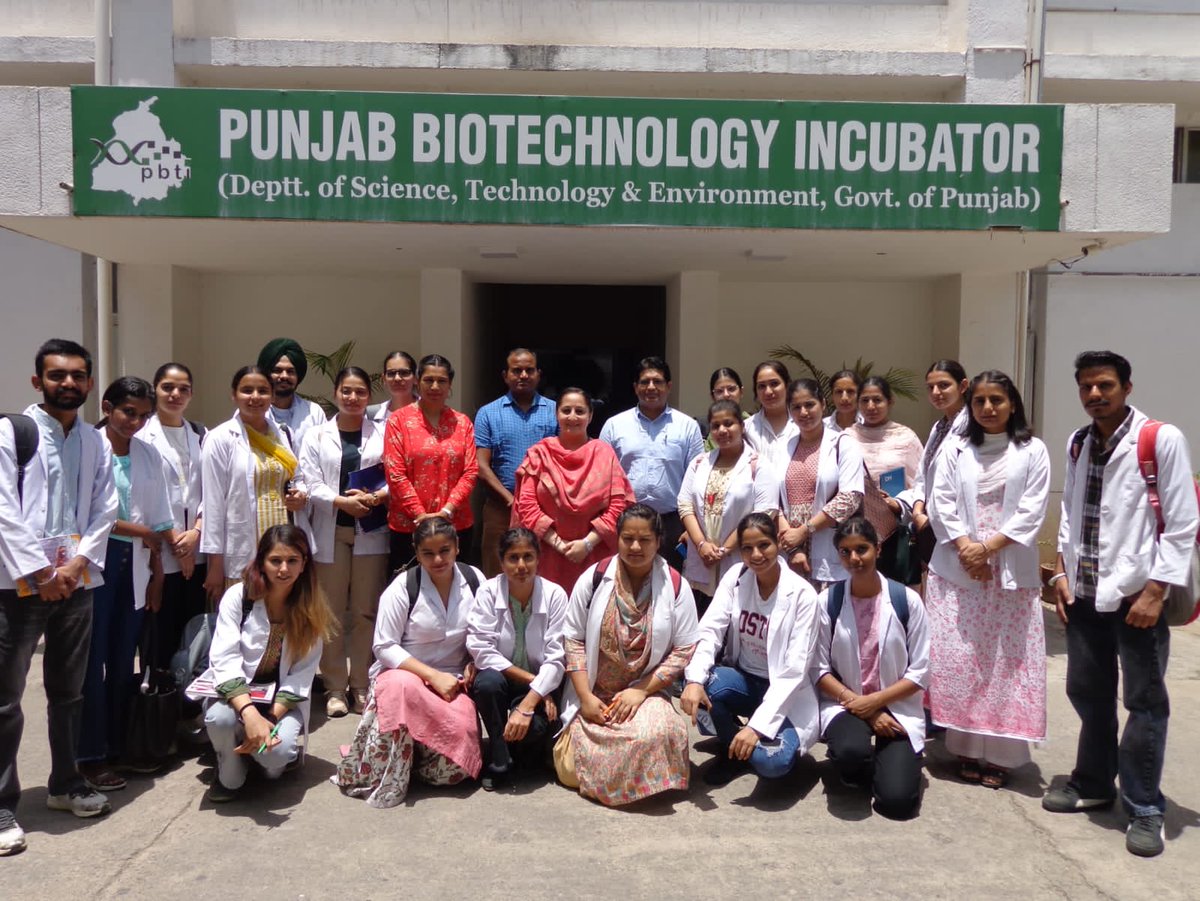 pbti_dst's tweet photo. Glimpses of Educational Visit organised by @pbti_dst  for students of @PbiUniPatiala 
@trahul1976 
@ajit_dua 
@SimranpreetPb https://t.co/yM1NrseCOu