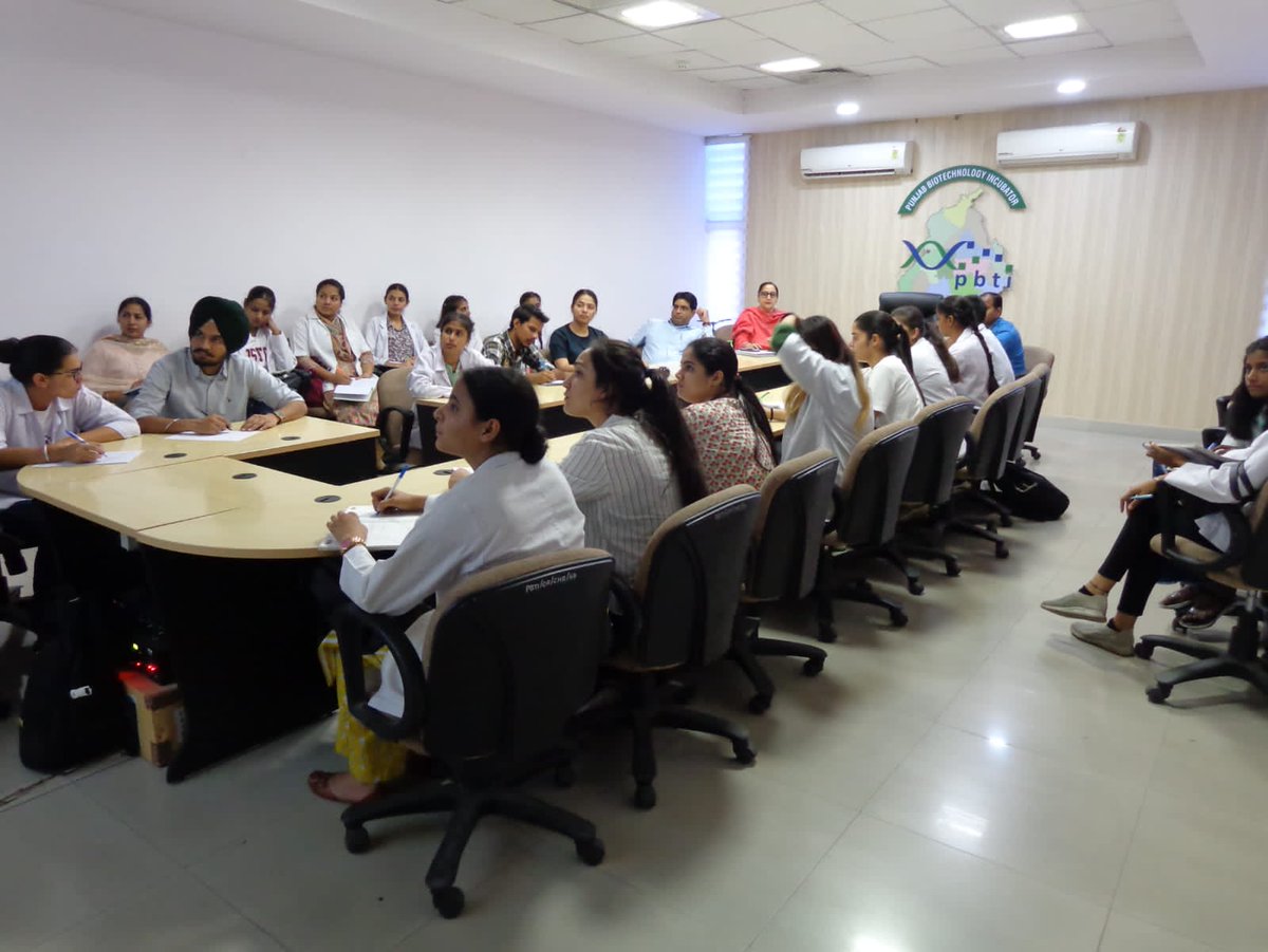 pbti_dst's tweet photo. Glimpses of Educational Visit organised by @pbti_dst  for students of @PbiUniPatiala 
@trahul1976 
@ajit_dua 
@SimranpreetPb https://t.co/yM1NrseCOu