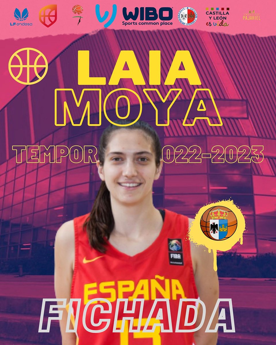 CBBembibrePDM's tweet photo. 📰 #Oficial | @CBBembibrePDM apuesta por el sacrificio y la ambición de @laiamoya18
ℹ️ La ⛹️‍♀️ catalana, que ya debutó en #LFEndesa con @unigirona, llega al Bierzo. ✍️ Explicado aquí 👇: 
https://t.co/lS27umJDcc
@BaloncestoESP @CompeticionFEB @FBCyL @Endesa @basketlover #BasketFem https://t.co/HyBvKc6RNj