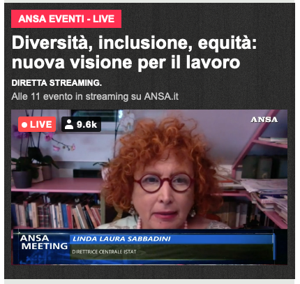 GammaDonna_'s tweet photo. #onAir su @Agenzia_Ansa 
➡️#Diversità, #inclusione, equità: nuova visione per il #lavoro.
@MLLSabbadini:"(...) Continuiamo a non avere servizi adeguati. Su questo fronte #PNRR troppo asciutto." 
@Marseglia, Country Manager @AmazonIT:"Lavorare con intenzione sulla diversità paga" https://t.co/8l0PpUb82b