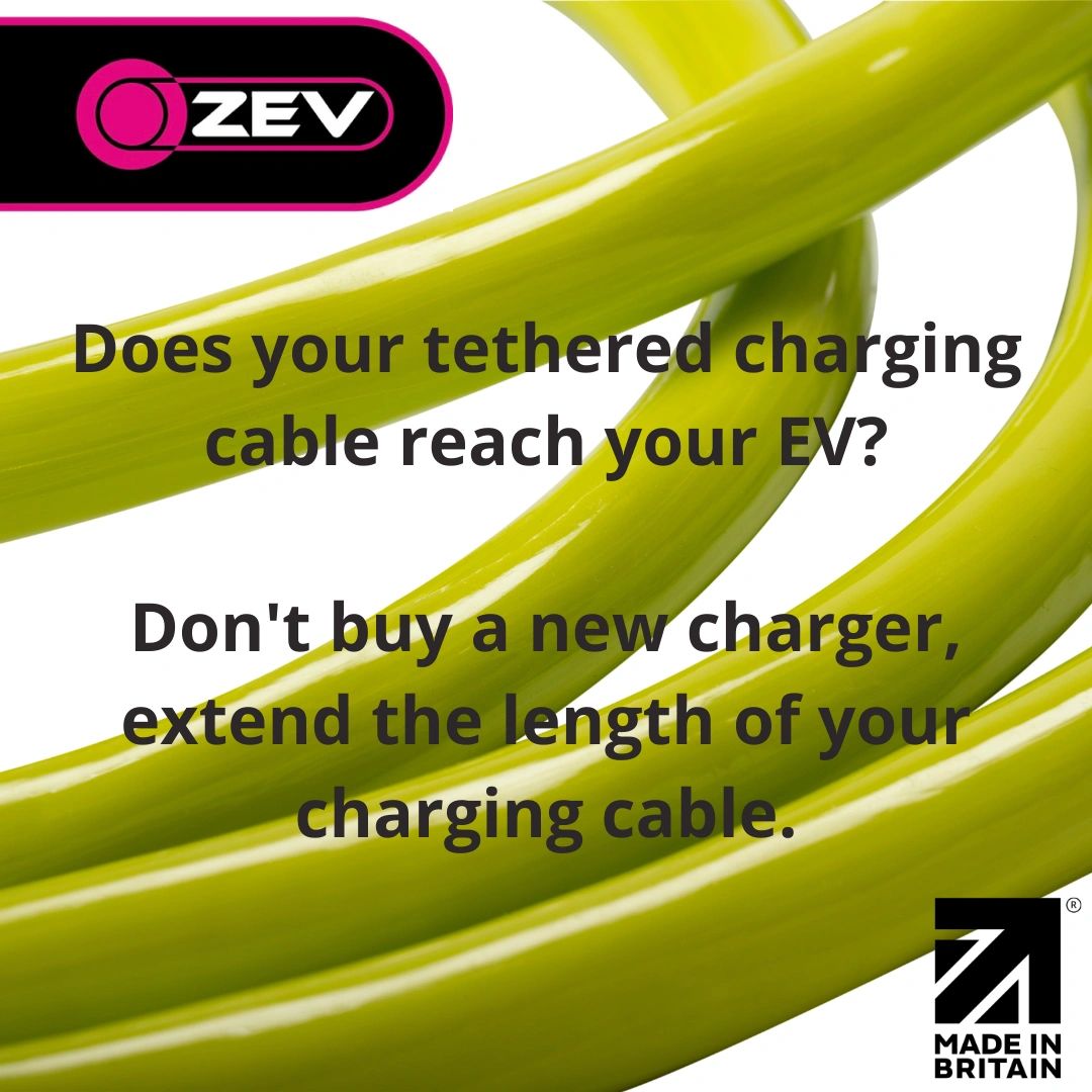 ZevLtd's tweet photo. We can provide ANY length cable for your tethered charger to replace damaged cables or to reach further than the standard 5m cable supplied with your tethered charger.

Single or 3phase, our cables are manufactured here in the UK.

https://t.co/i8NDJw5TMQ

#electricvehicles https://t.co/QB3sTNkgd6