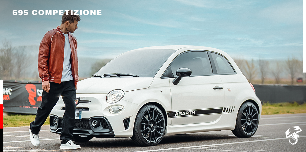 TeamAbarth's tweet photo. On one side a rebel spirit, a challenge lover and performance addicted. On the other side our awesome guy (who can’t wait to drive it).
Discover more: https://t.co/BDanTKcIxI
#695Competizione #AugmentedPerformance https://t.co/rVlfVebXMK