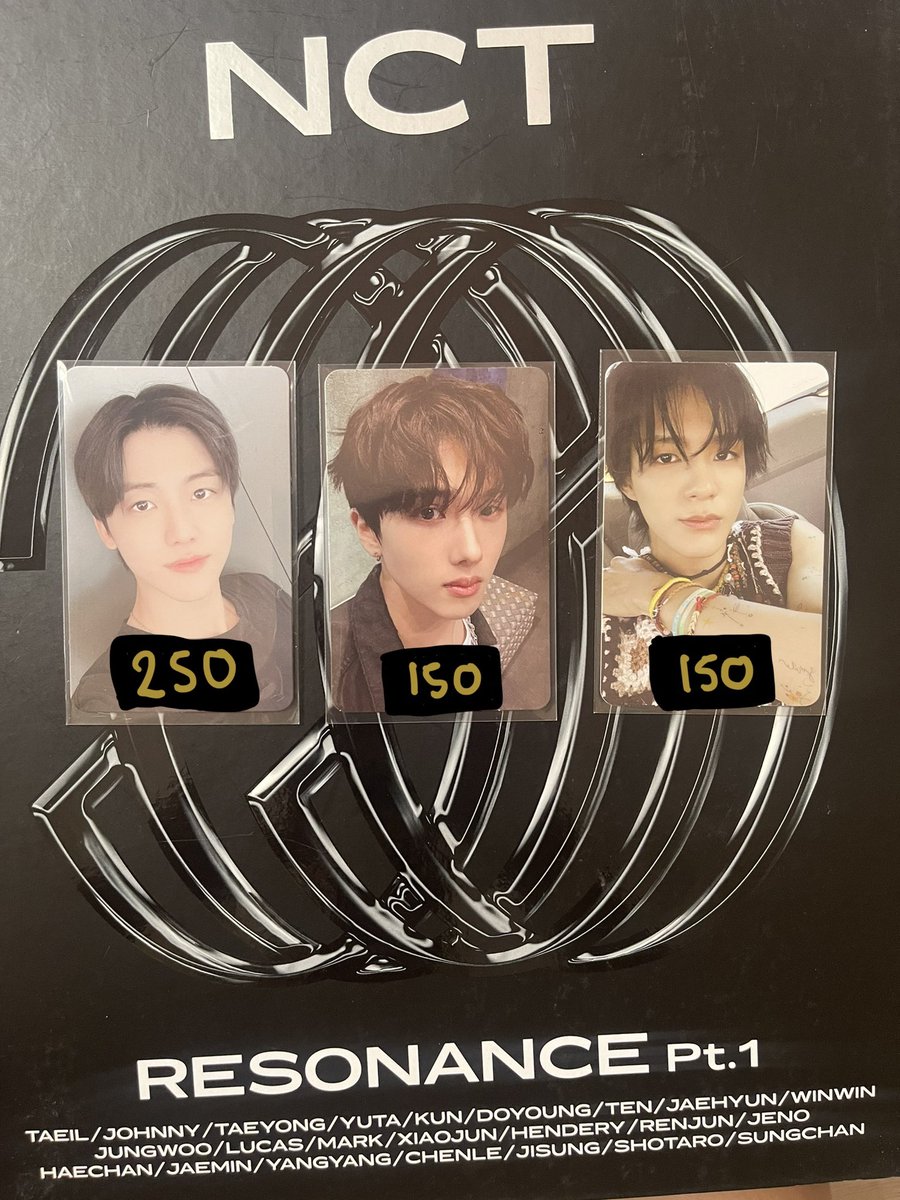 nnnspp_'s tweet photo. Pls rt 🛎 พร้อมส่ง

การ์ดแจมิน จีซอง เจโน่ มาร์ค แฮชาน เฉินเล่อ
ราคาตามรูปเลยนะคะ
ค่าส่ง 30/50
(ใส่เคสการ์ด+ซองบับเบิ้ล)

สนใจดีเอมเลยค่า 
#ตลาดนัดnct #ตล���ดนัดnctdream https://t.co/Swatx3Xc5n