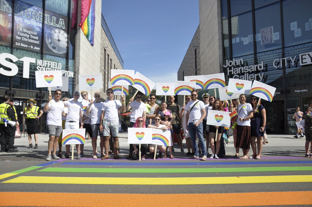 .<a href="/Soton_Pride/">Southampton Pride</a> is back for 2022! Being home to a diverse community, we are proud to be supporting as an official sponsor for the seventh year running 🏳️‍🌈

Staff, students, and @SolentUniAlumni join us on 27 August to represent Solent in the #PrideMarch: ow.ly/KG3R50JCprV