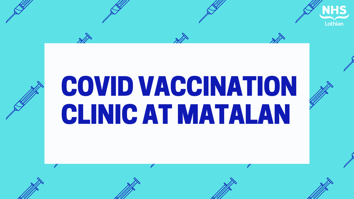NHS Lothian on Twitter "The Covid19 vaccination clinic at Matalan located at Unit 2 Retail
