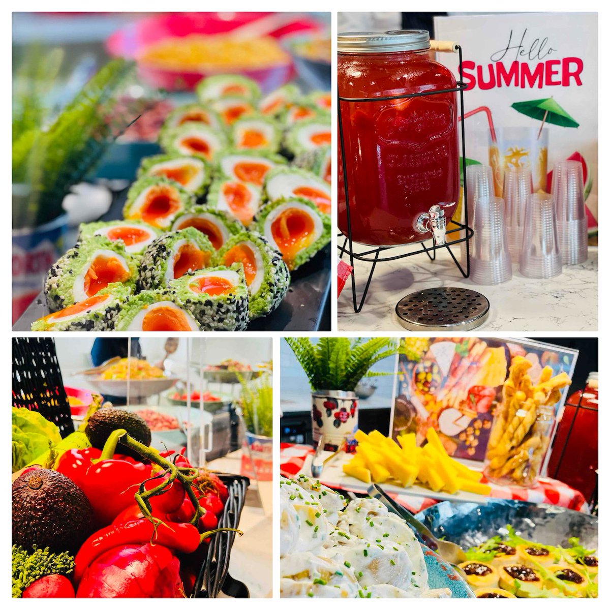 cateringbm's tweet photo. Hello summer, we've been waiting for you. #FoodatWork #TalentedChefs #FundamentallyFood #SupportYouCanTrust https://t.co/8EDTyuccn6