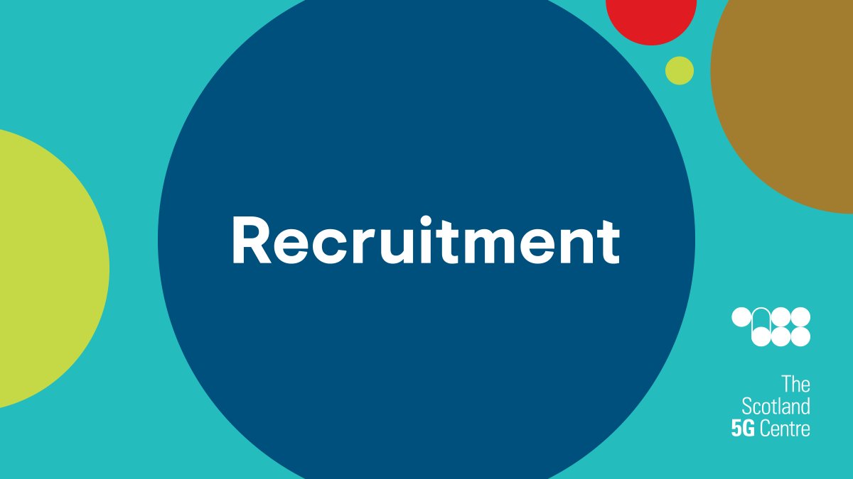 scot5gcentre's tweet photo. 📢 #Hiring

We're currently recruiting for a Program Manager with experience working within a fast-moving, delivery-oriented environment.

Join our growing team as we enable the 5G revolution in Scotland!

Apply here: https://t.co/tpHPEnssIK

Closing Date: 6th July https://t.co/34eNFGksdQ