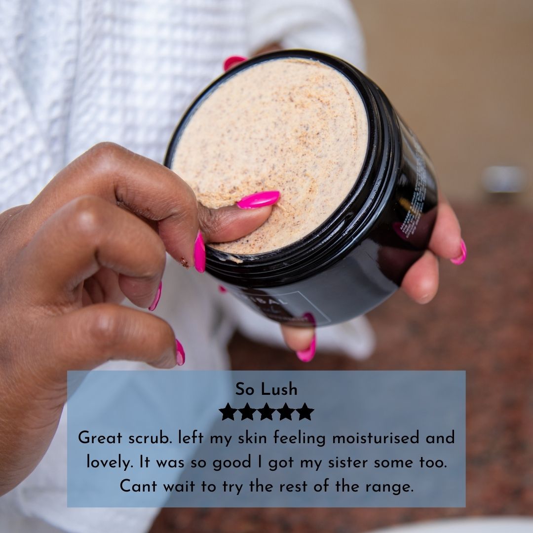 NaturallyTiwa's tweet image. So good that you just have to share! 💬

We love that this #Triber was so impressed by our OJI Body Scrub 🙌

The combination of #sheabutter and #kolanut left their skin feeling "moisturised and lovely" 🥰

Purchase OJI 💙 ow.ly/U1FS50JqslW

#JoinTheTribe #NaturalSkincare