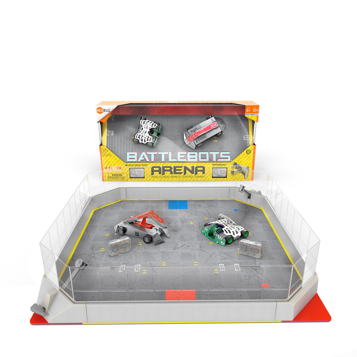 HEXBUGUK's tweet photo. HEXBUG BATTLEBOTS ARENA 3
Step into the arena with the HEXBUG BattleBots season three challengers: Bronco and Witch Doctor.
Available now from https://t.co/uKYNCsET3K
#BattleBots #BattleBotsUK #Hexbug #HexbugUK #NewLaunch https://t.co/a8JKJv1NzA