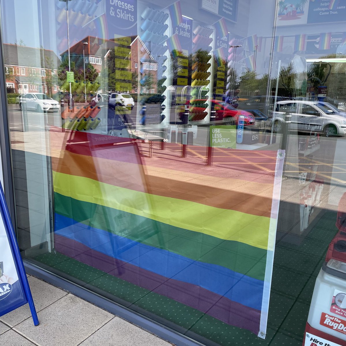 Celebrating Pride Month 🌈 in Altrincham 6040 ⁦<a href="/TimpsonNews/">Timpson Group News</a>⁩  ⁦<a href="/MOJOarea61/">MOJOarea61</a>⁩  ⁦<a href="/MOJODryCleaners/">MOJO</a>⁩