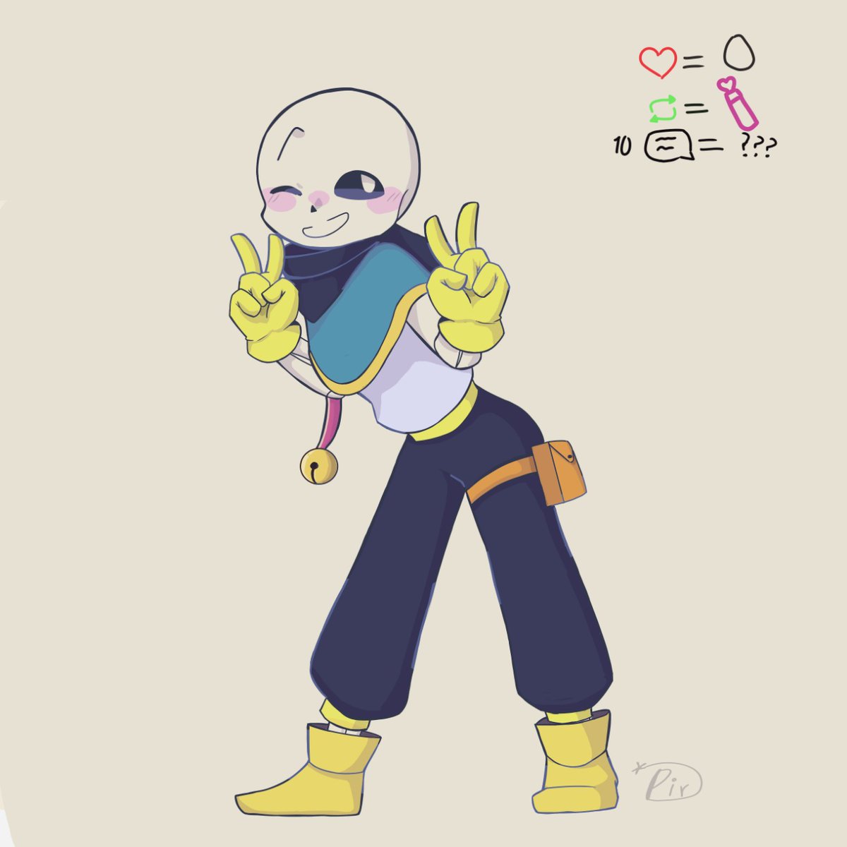 NsfwSqueleton's tweet photo. He doesn't know what awaits him, he only poses for the "photo"...

#undertail #Anyonesans https://t.co/zhFwhjXG3f
