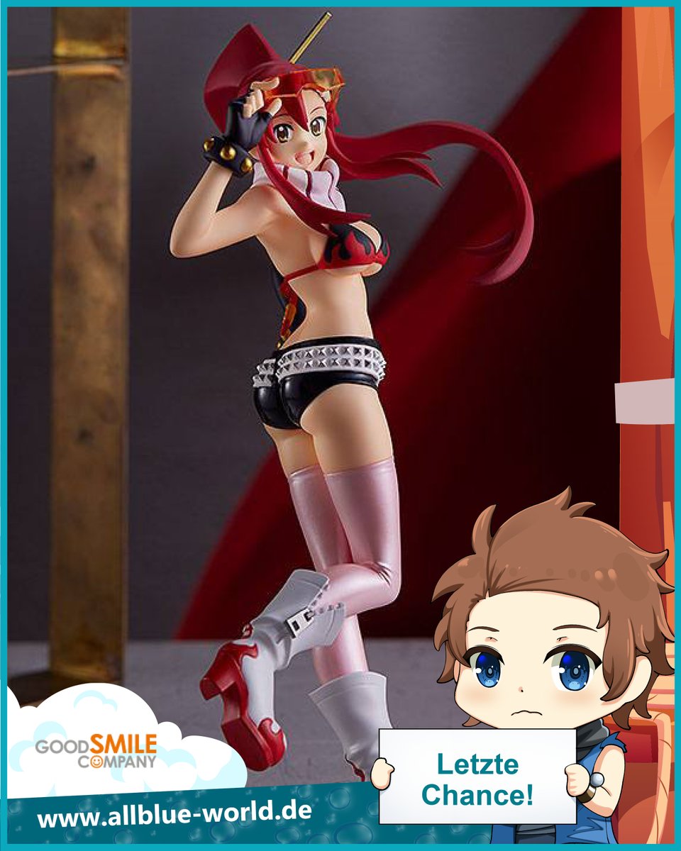 allblue_world's tweet photo. +++ Letzte Chance - auf Lager +++
Wir haben noch ein paar #Yokos aus #TengenToppaGurrenLagann bei uns auf Lager 🔥
Sichere dir deine #PopUpParade Figur von #GoodSmileCompany gleich hier 😍
https://t.co/Yxtv8iSl3Z https://t.co/xQotxAqjLo