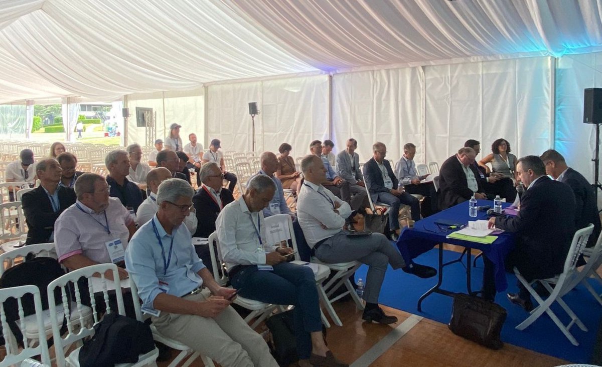 Polepharma's tweet image. Lancement des 20 ans Polepharma lors de notre CA par Philippe IVANES et Fabien RIOLET au circuit de de l&apos;Ouest Parisien à @dreuxagglo. Nos félicitations au nouveau comex élu.

#fierte #cooperation #audace