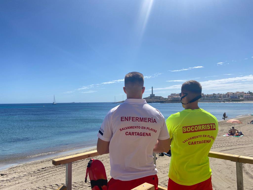 Apertura de #servicio de #socorrismo en #playasdecartagena 

🟩 Mar de Cristal
🟩 Cavanna
🟩 Cala del Pino
🟩 Galúa
🟩 Sirenas
🟩 Entremares
🟩 Levante
🟨 Calblanque
🟩 Cala Cortina
🟨 Portús
🟨 San Ginés

#precaucion #siempreatentos