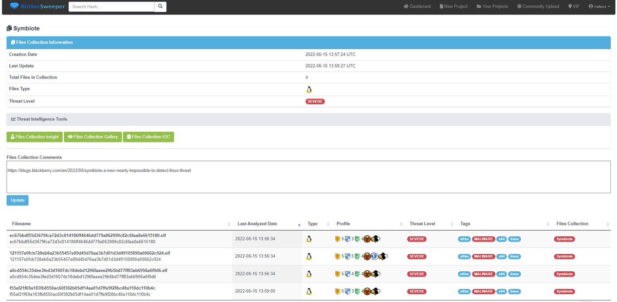 simonroses's tweet image. Assess any file (malware and/or legit) for threats with our advanced File Threat Intelligence Platform. Ask demo info@vulnex.com #FileAnalysis #ThreatIntelligence #ThreatHunting #CyberSecurity @vulnexsl