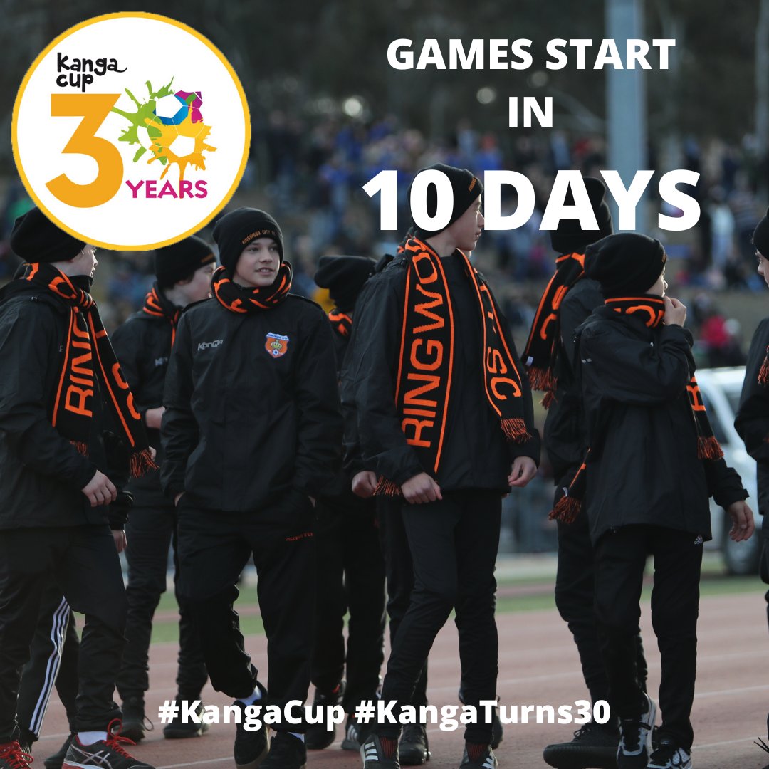 ONLY 10 DAYS TO GO!!!!

#kangacup #kangaturns30