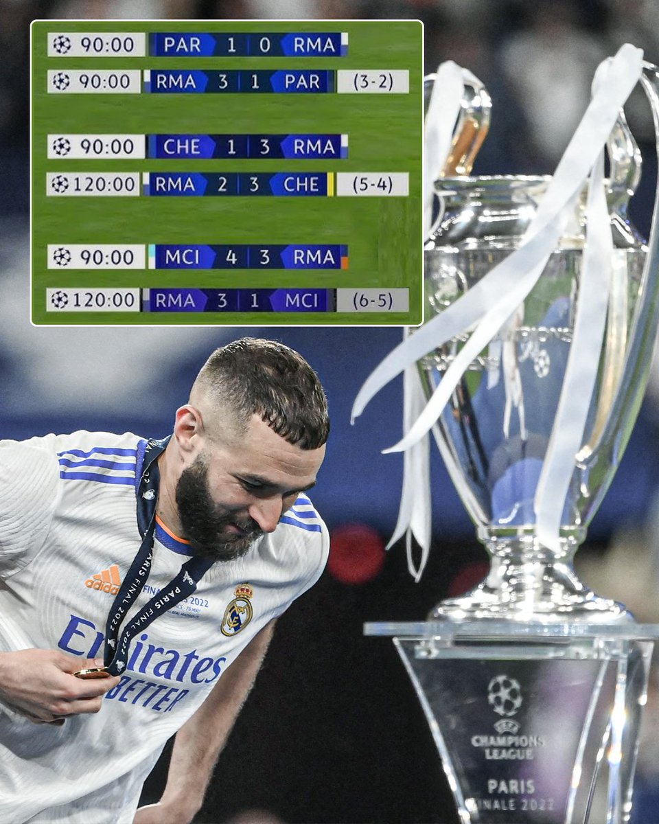 ESPNFC's tweet photo. Not sure we will ever see a Champions League run like this again 🤯 https://t.co/4I7zZORvhQ