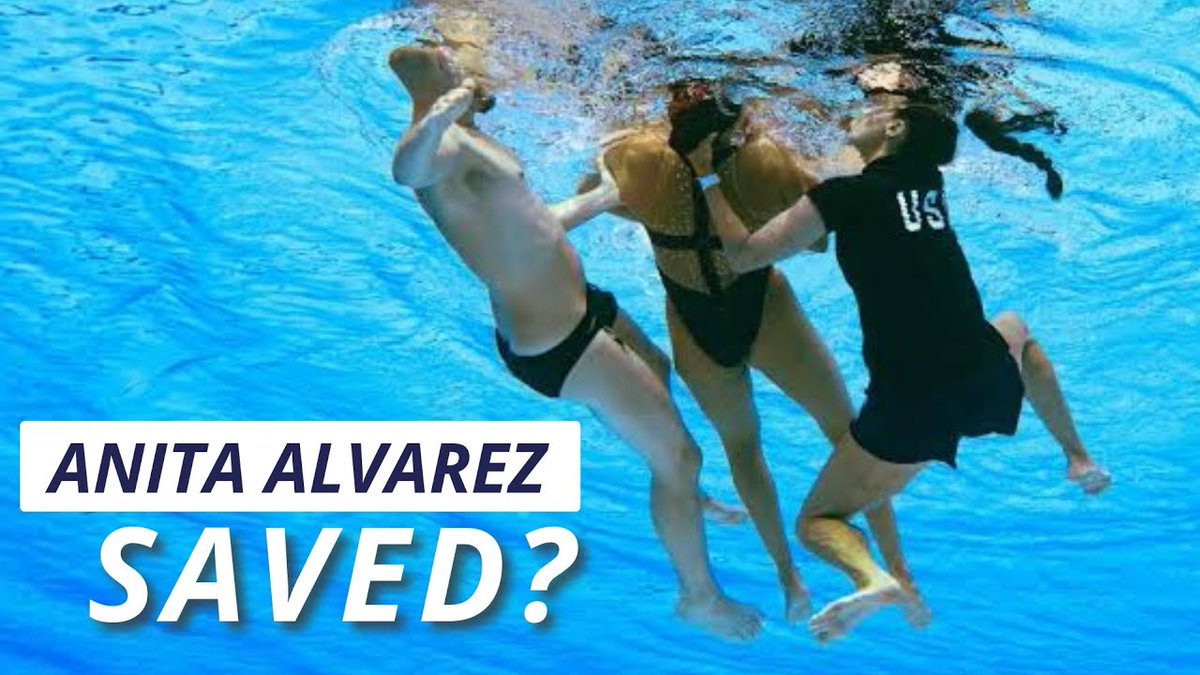 AASindhu's tweet photo. 👉 https://t.co/BxNFDTA4Qx
US swimmer Anita Alvarez's coach saves her after she fainted in the water during World Championships

Anita Alvarez | Anita Alvarez video | Anita Alvarez Rescue | Alvarez | Alvarez Anita | Alvarez Swimmer https://t.co/36JIL42b35