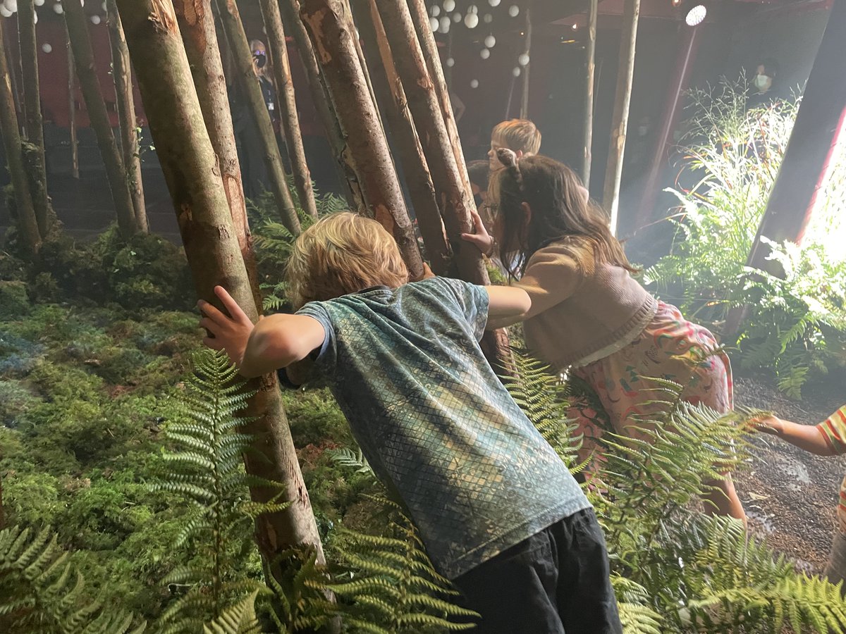 🌲Explore the LIVING TREE at the egg theatre this weekend. With free entry and no need to book, this is a perfect weekend adventure for all the family! Discover a real forest floor, a 5-meter-high conceptual tree by artist @AndrewAmondson and a Mirror Maze.