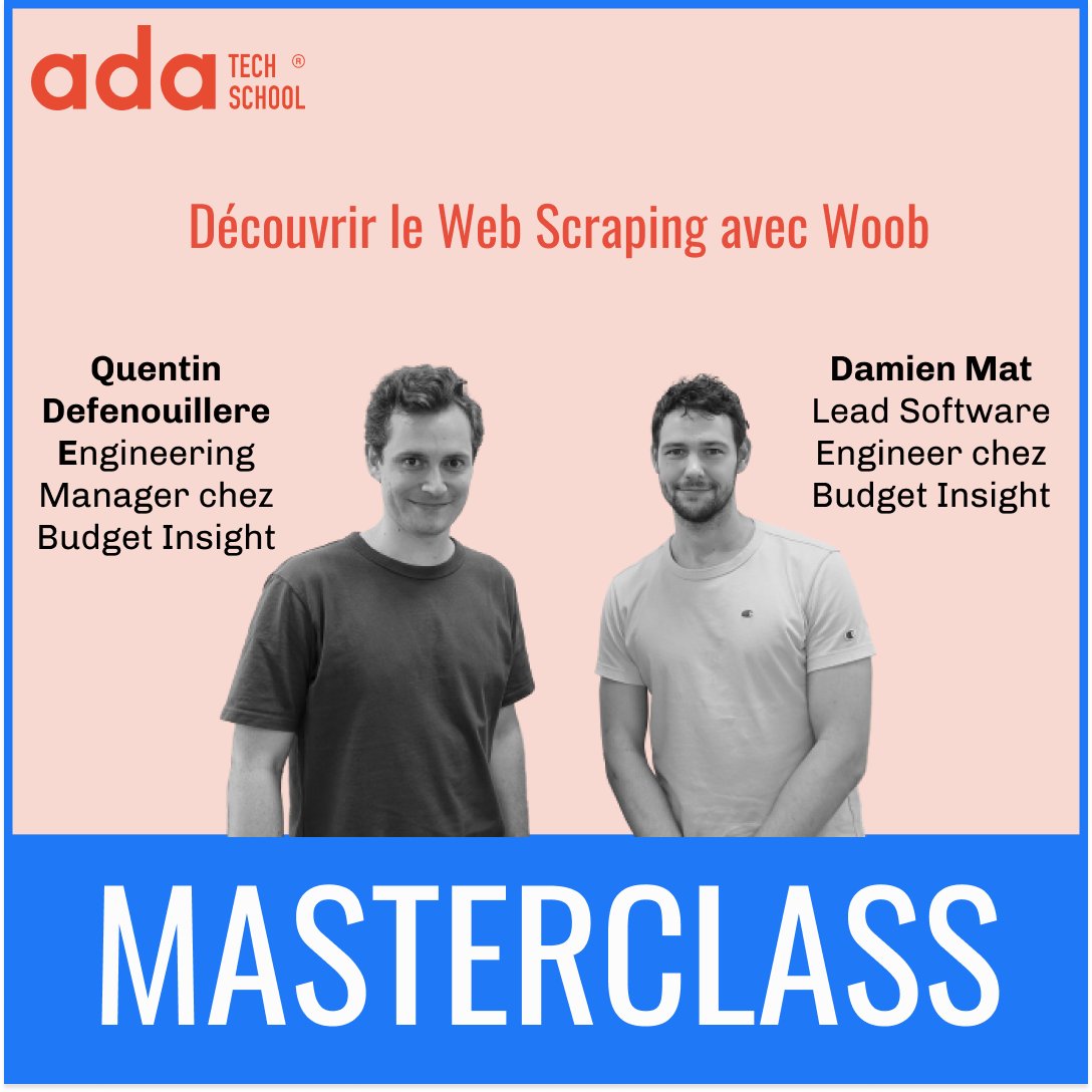 💥 MASTERCLASS 💥

Hier nous avons eu la chance d'accueillir Quentin Defenouillère et 𝗗𝗮𝗺𝗶𝗲𝗻 𝗠𝗮𝘁 de notre partenaire <a href="/BudgetInsight/">Budget Strategies</a> 🔥

#formation #tech #code #dev #école #opensource #womenempowerment #womenintech