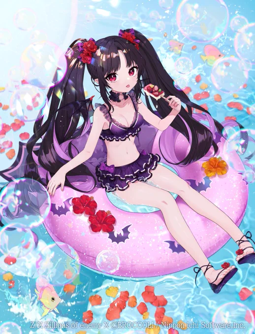 本日発売のTCG Z/X EXパック第33弾『アイドル♪サマーレッスン』にて「エクセレント・フロート アラネ」を描かせていただきました。
よろしくお願いします🐠🍧🌺
#ZX_TCG 
https://t.co/8VljH8rO3G 