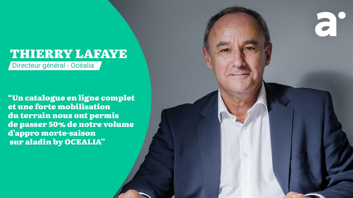 aladin.farm x <a href="/OcealiaGroupe/">Océalia</a> : un partenariat qui fonctionne !

L’engagement sur le terrain et l’enrichissement du catalogue : 2 clés pour atteindre les objectifs sur aladin.farm selon Thierry Lafaye

#aladinfarm #agriculture #commerce <a href="/ESene16100/">Séné Emmanuel</a>