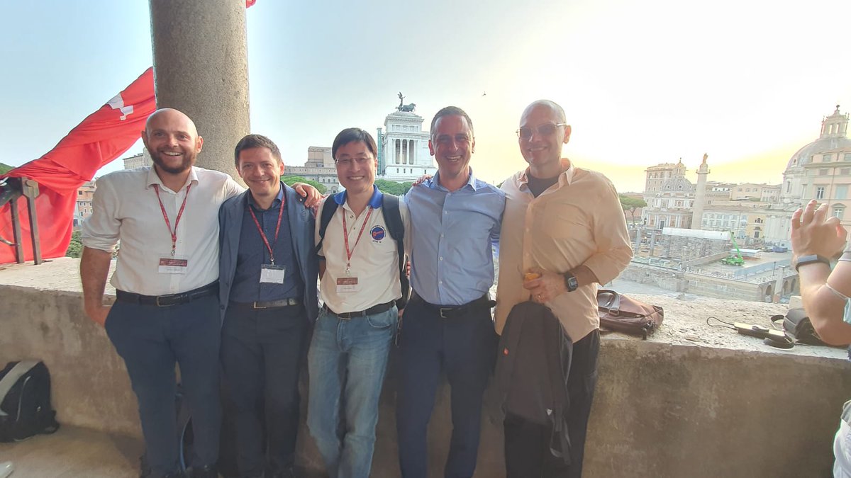 Social dinner at ACNS2022!
#acns #rome