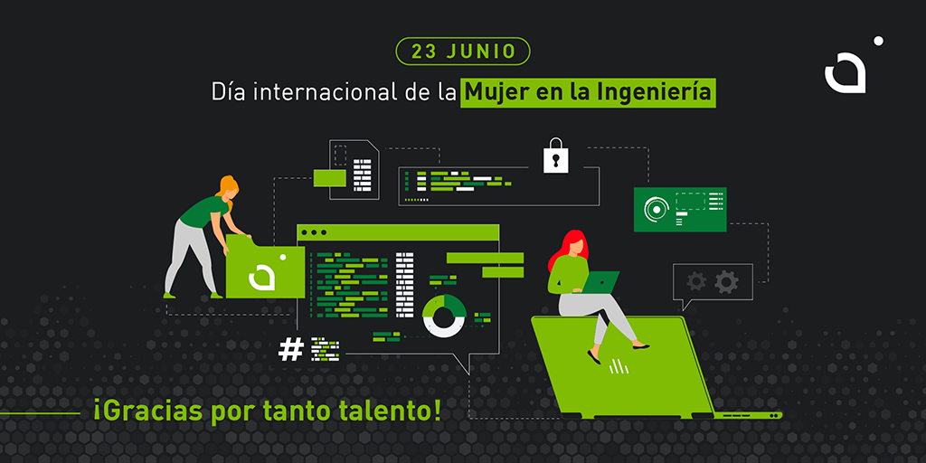 CoremainTIC's tweet image. ¡Hoy se celebra el Día Internacional de la Mujer en la #Ingeniería! 👩‍💻 Y desde aquí, queremos rendir nuestro pequeño homenaje a todas aquellas que ejercen esta profesión en nuestra compañía. ¡Feliz día y gracias por aportar tanto talento a #Coremain! 💜
