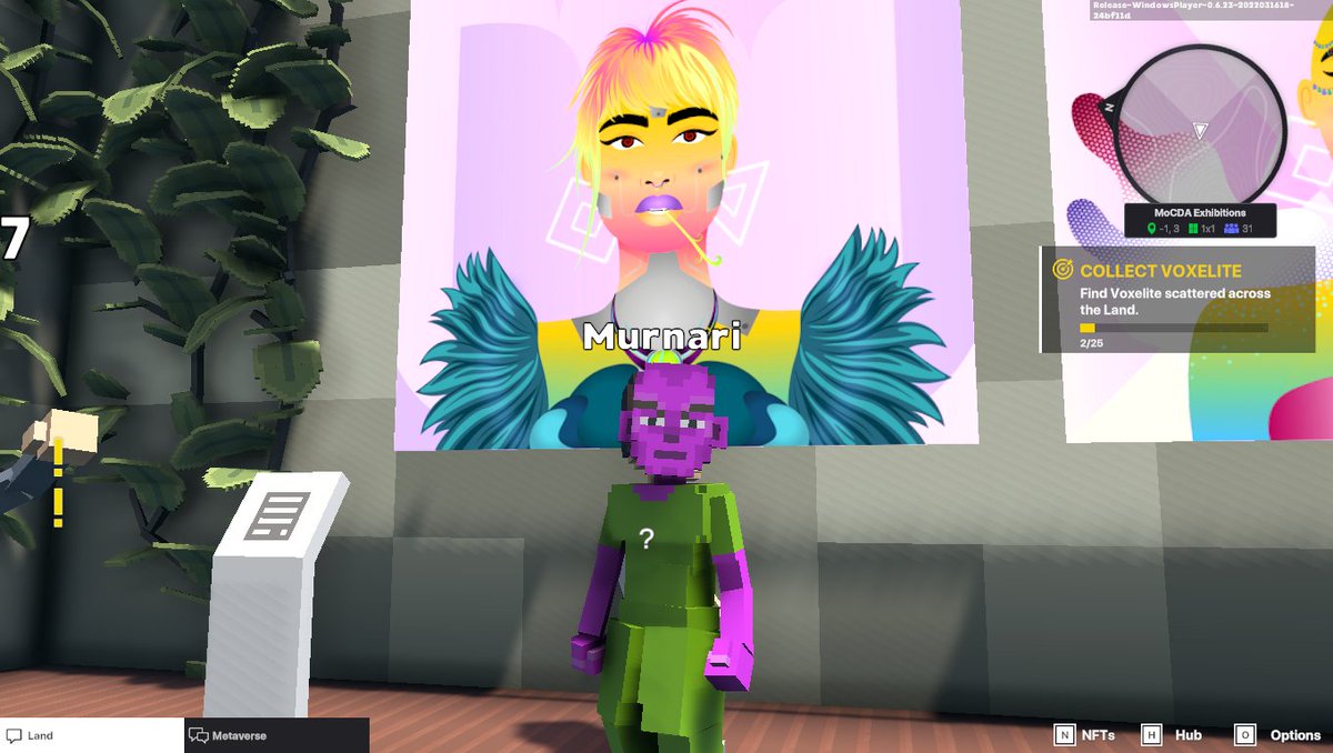 MossPitt's tweet photo. @TheSandboxGame @worldofwomennft I just participated in the #TheSandbox weekly contest for a chance to win 200 mSAND! I found the art piece, check out my screenshot below!
👇 https://t.co/IEs3p2Q1Ak