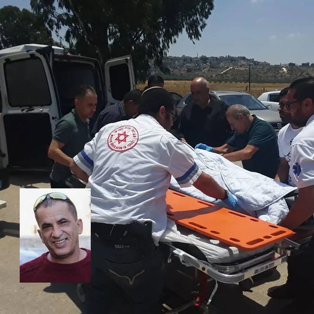 The Israeli occupation handed over today the body of 53-year-old Palestinian worker Nabil Ghanem who was shot dead by the occupation forces two days ago near the apartheid wall in Jaljulia near Qalqilya.