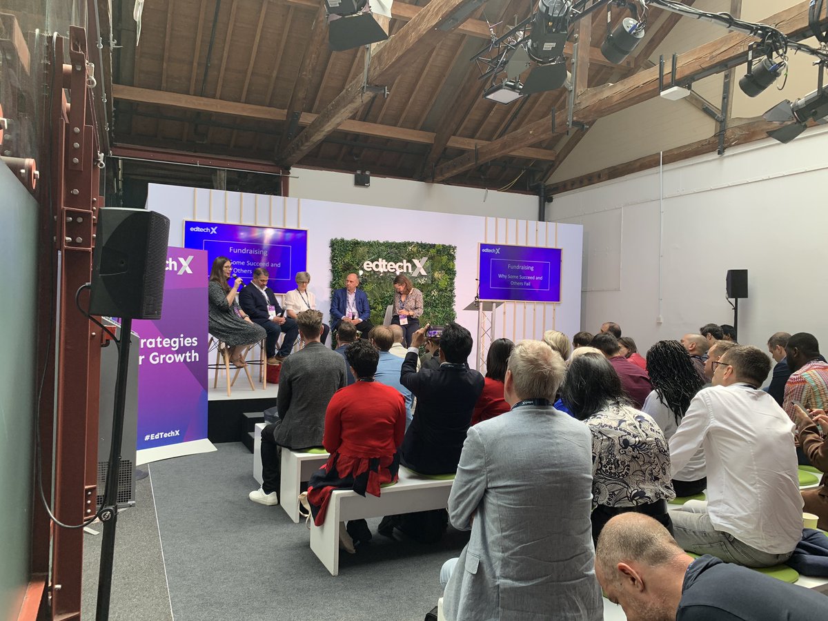 AmanMerchant's tweet image. Fundraising for edtech - taking out the hype @Eduvation_DE @UfiVentures @CooleyLLP @LuminaFound moderated by @svenibus @EdTechEurope #EdtechX