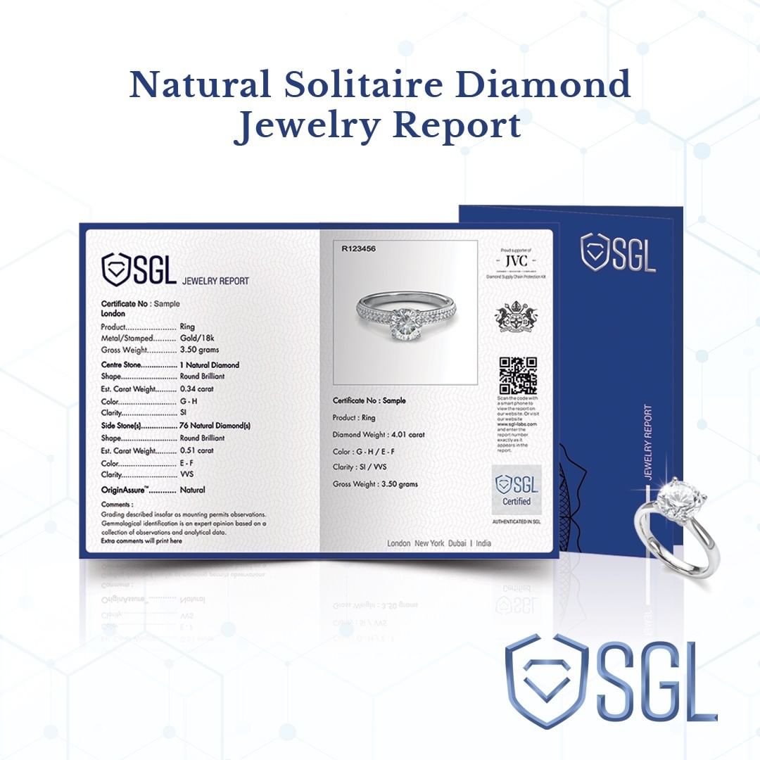 retailjwlrindia's tweet image. #repost

The Report Card You Need! 😍

We take pride in providing authentic and professional diamond (&amp;amp; other gemstones) jewelry reports which are generated based on the international grading system. 😇

@SGL_Labs 

#diamond  #diamondreport #solitaire #solitairediamond #sgllab