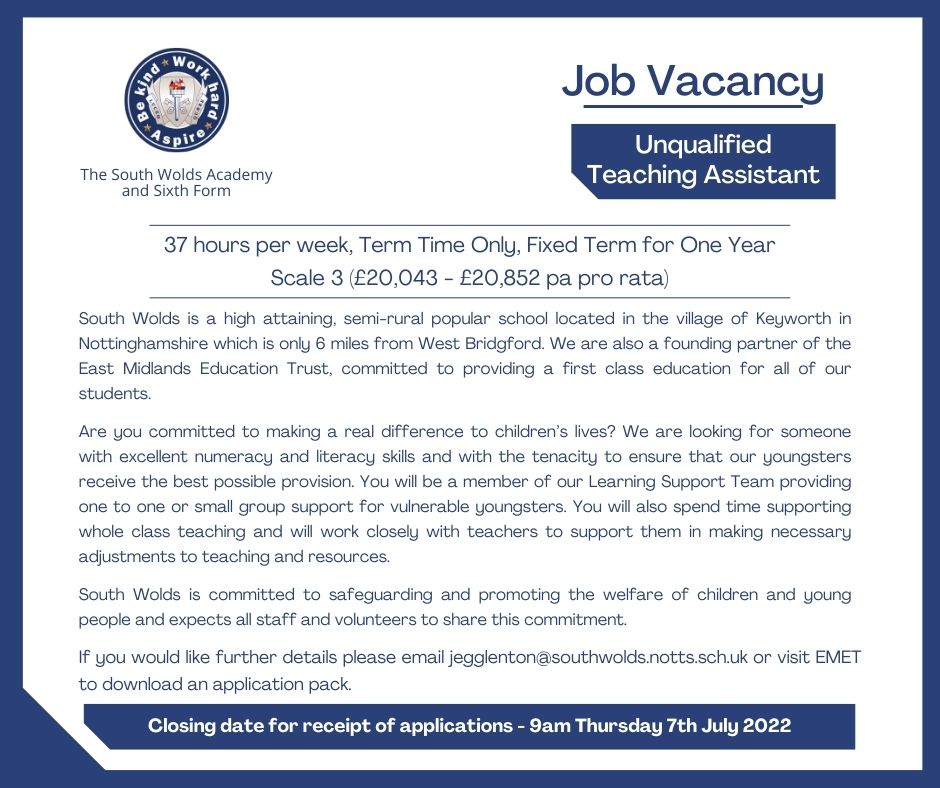 The South Wolds Academy and Sixth Form (@southwolds) on Twitter photo 