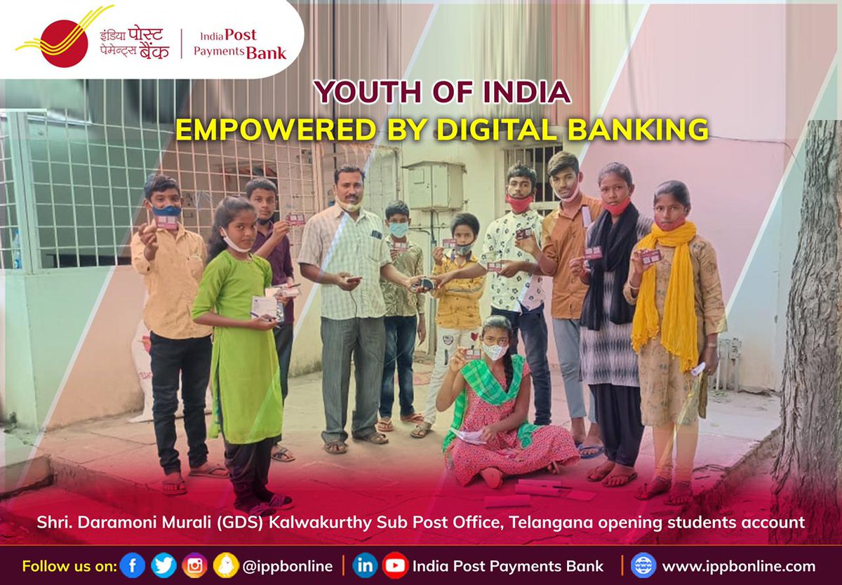 India Post Payments Bank tweet media