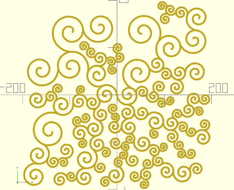 caterpillar's tweet photo. Foliage Scroll
#OpenSCAD
#dotSCAD https://t.co/D5c337QrGZ