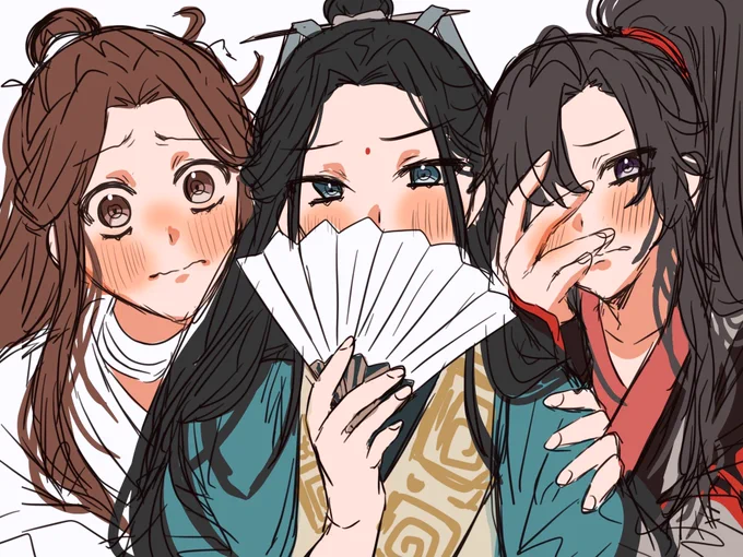 旦那のお顔に弱いお嫁ちゃん達 #tgcf #svsss #mdzs 