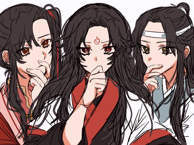 旦那のお顔に弱いお嫁ちゃん達 #tgcf #svsss #mdzs 