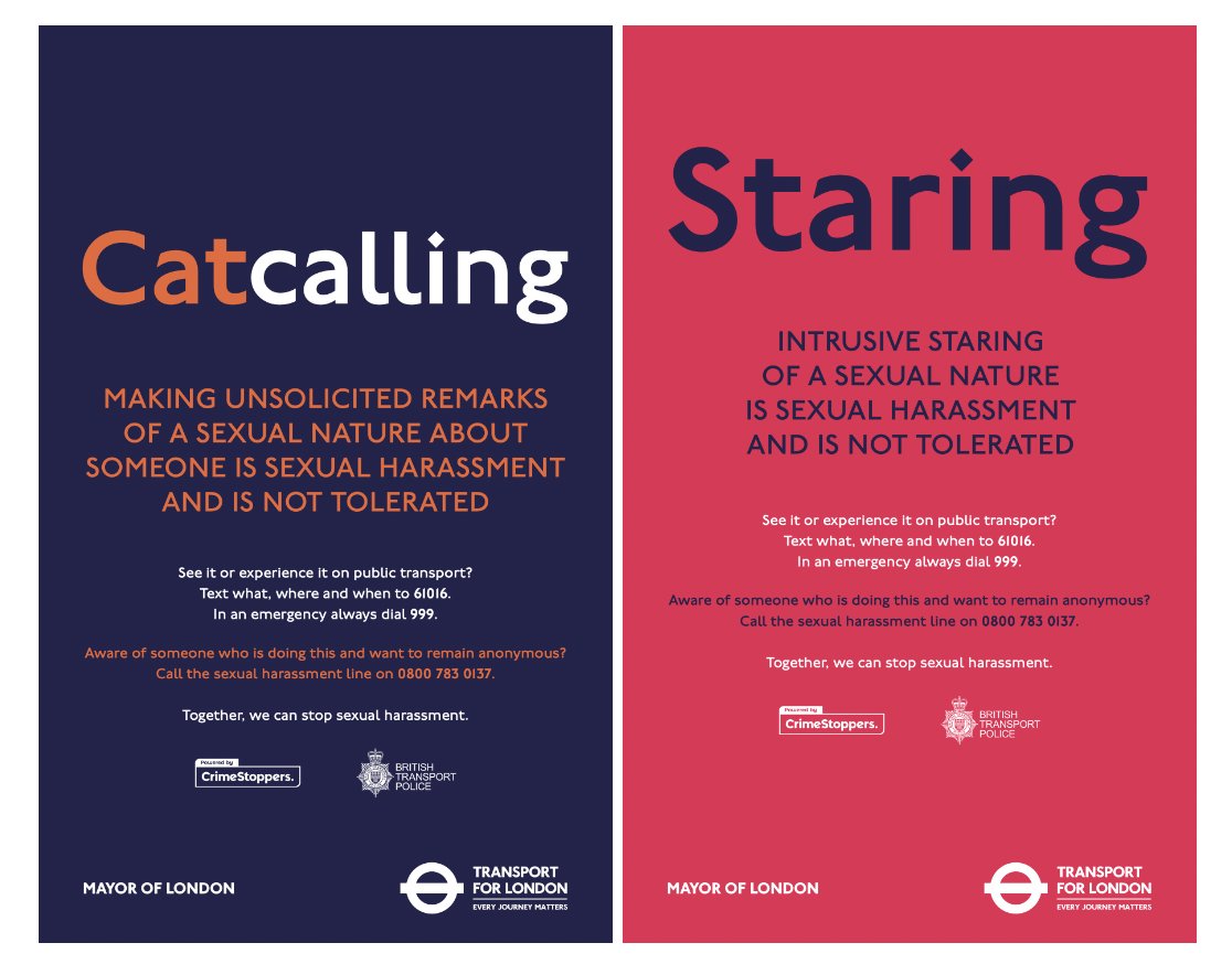 Please re-tweet for one of our MSc students: we want to know if you have seen signs like these on Ldn underground, and how they make you feel
kings.onlinesurveys.ac.uk/safety-percept…
