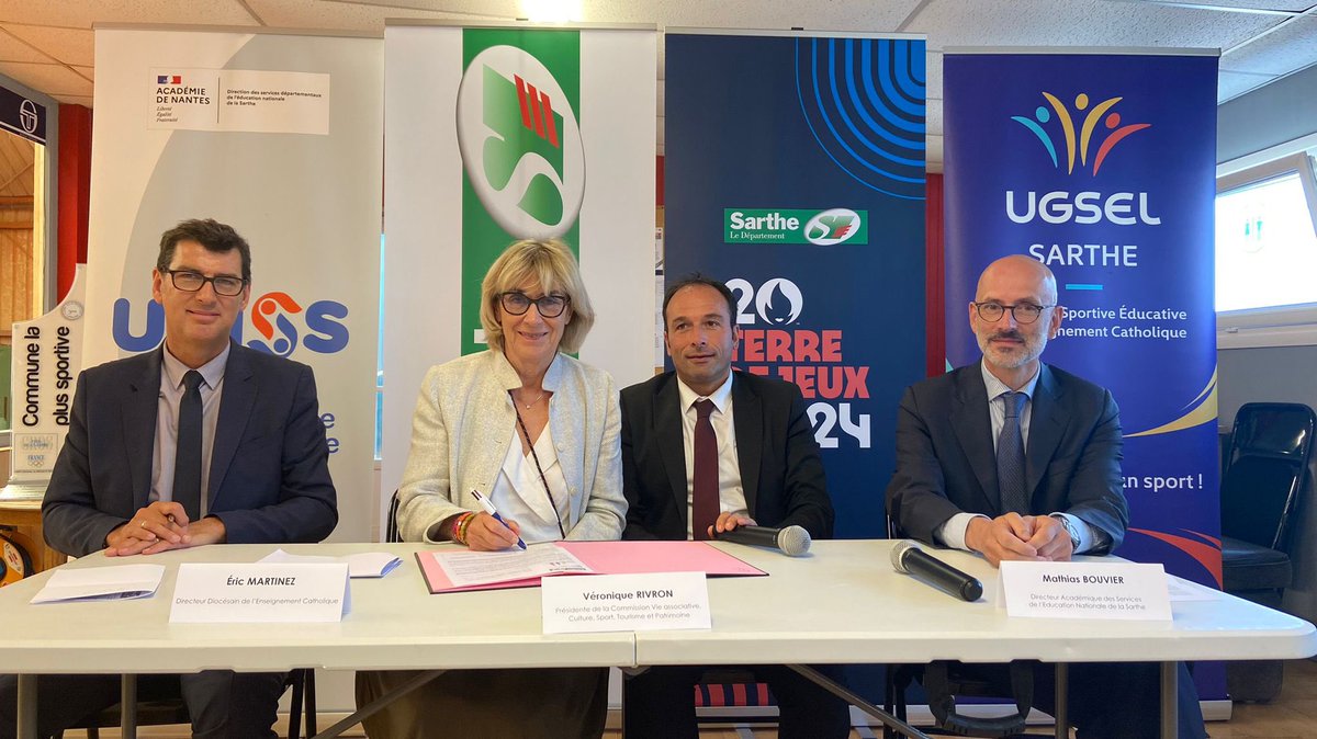 Département de la Sarthe tweet media