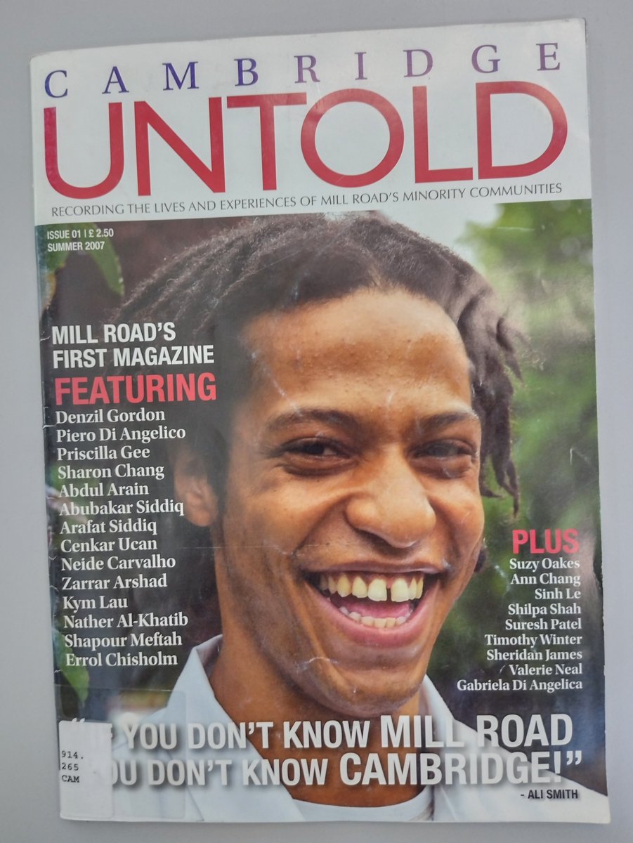 CRC LRC (@crc_lrc) on Twitter photo #ThrowbackThursday We found this Cambridge Untold Magazine in the LRC. Does anyone recognise the names of any of the people featured or know the cover star Denzil Gordon? We fortunately have a lot of Mill Road star Suzy Oakes' cookbooks in our collection! <a href="/MillRoadHistory/">Mill Road History</a> #ThrowbackThursday We found this Cambridge Untold Magazine in the LRC. Does anyone recognise the names of any of the people featured or know the cover star Denzil Gordon? We fortunately have a lot of Mill Road star Suzy Oakes' cookbooks in our collection! <a href="/MillRoadHistory/">Mill Road History</a>