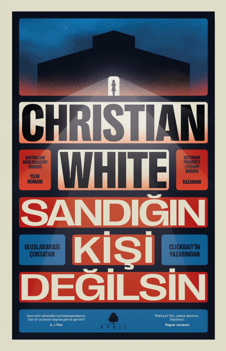 AprilYayincilik's tweet photo. Avustralya’nın gelmiş geçmiş en çok satan ilk romanları arasında. 
Netflix’in ilgi çeken yapımlarından Clickbait’in yazarı Christian White imzalı. 
17 dile çevrilmiş, benzersiz bir polisiye gerilim.
Sandığın Kişi Değilsin.
Tüm kitapçılarda! https://t.co/L7TTPemVFM