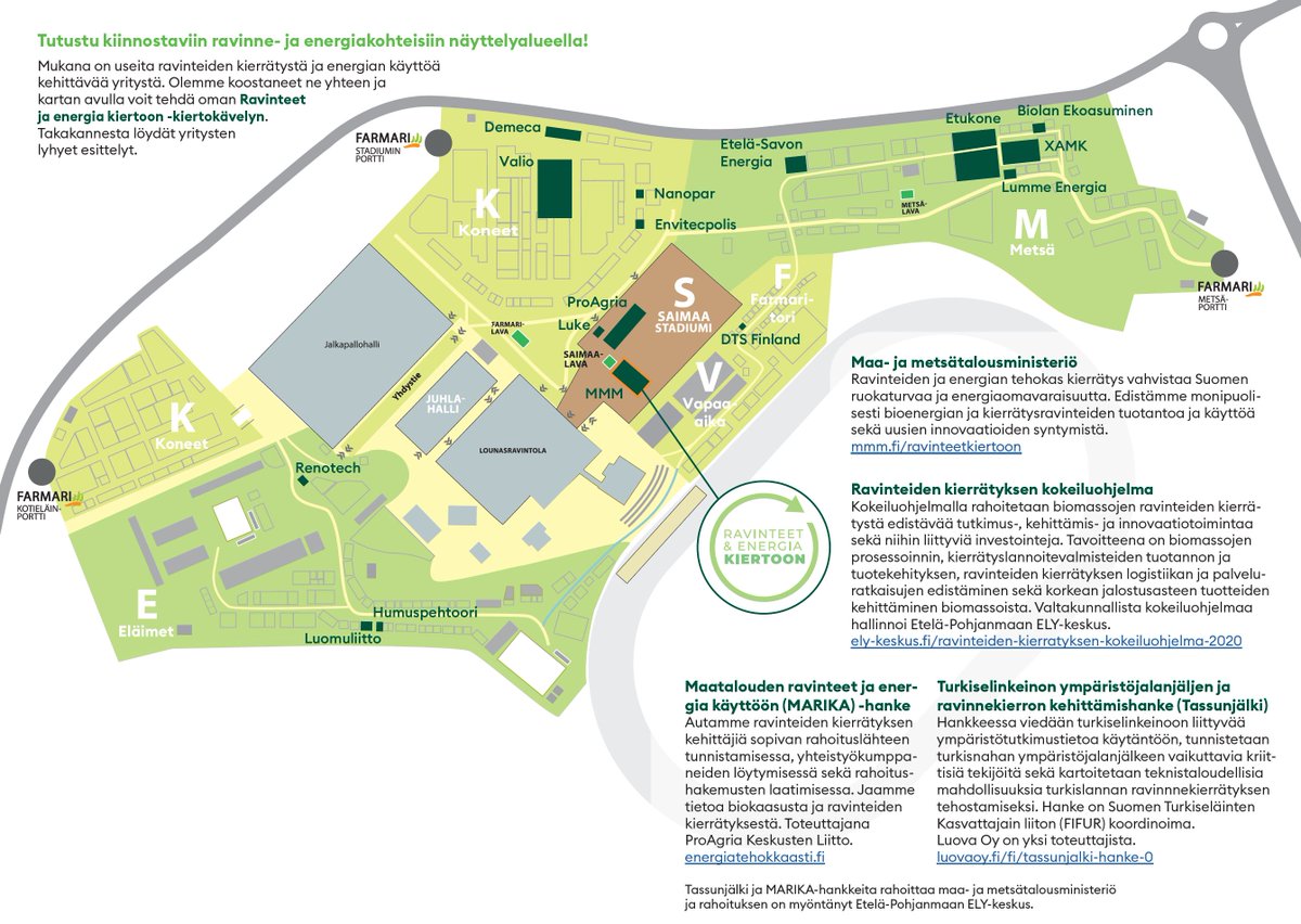 Mitä Farmarissa on ravinnekiertoon ja bioenergiaan liittyen?

➡Teimme kartan, johon on koottu kiinnostavia kohteita sekä poiminnat ohjelmasta! Kurkkaa täältä: energiayrittajyys.fi/?q=content/rav… 
Mukana mm. <a href="/NanoparO/">NanoparOy</a> <a href="/_eseoy/">Etelä-Savon Energia</a> <a href="/Luomuliitto/">Luomuliitto</a>  <a href="/LukeFinland/">Luonnonvarakeskus</a>. 

<a href="/Tule_Farmariin/">Farmari</a> #ravinteetkiertoon