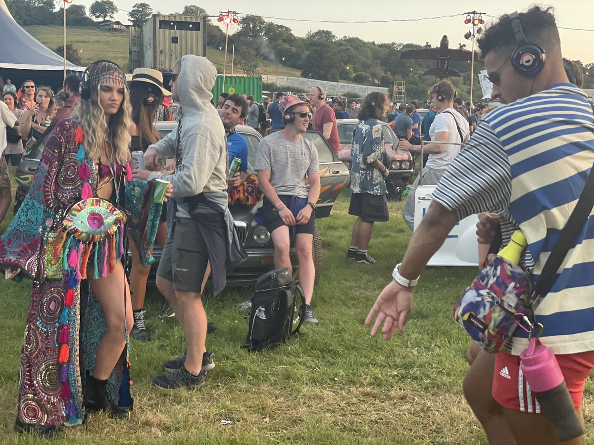 VIBES <a href="/SilentDiscoKing/">Silent Disco King</a> #glastonbury2022