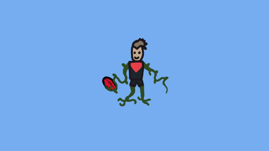 paintafl's tweet photo. Jack Viney dominating #afltwitter #AFLDemonsLions #aflpaint https://t.co/m8RuxZzktF