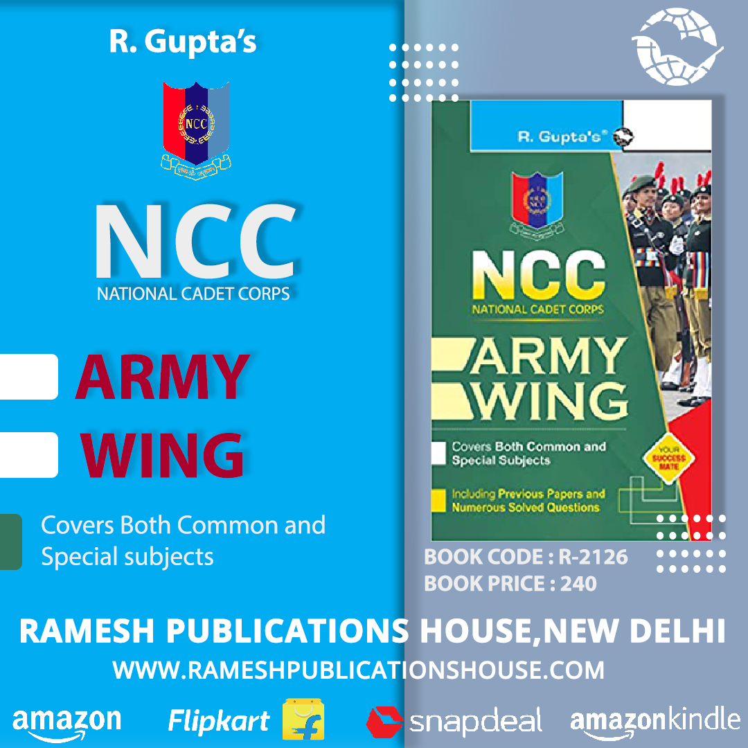 ramesh_publish's tweet photo. NCC Navy Wing (Covers Both Common &amp; Special Subjects)

Buy From Here At Lowest Price
Amazon-https://t.co/U3fJWzTGU2
Flipkart- https://t.co/AtIuxYwgGz
Visit-https://t.co/ST8YtvJii8
Mail Us- info@rameshpublishinghouse.com
Call Us-+91-011-23261567, 23275124, 23275224
#NCC  #NavyWing https://t.co/CWslrLHXaA