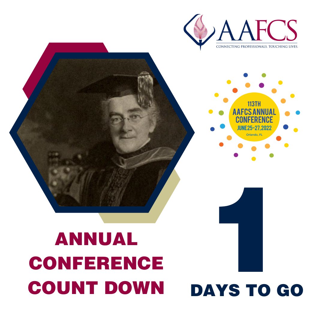 aafcs's tweet photo. Annual Conference Count Down:
1 Day! 

Check out the latest updates: https://t.co/SpzqyatlvP
#aafcs #annualconference #SayYesToFCS https://t.co/KqHBPXlJyg